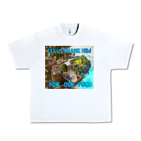 White let us thank hım for our food Urban Heavy Tee - TumblerDesignByShophia