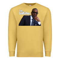 Antique Gold kevin samuels   the godfather   memorial shirt rip to the legend! Premium Sweatshirt - lanVoArt