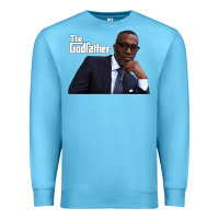 Ocean Blue kevin samuels   the godfather   memorial shirt rip to the legend! Premium Sweatshirt - lanVoArt