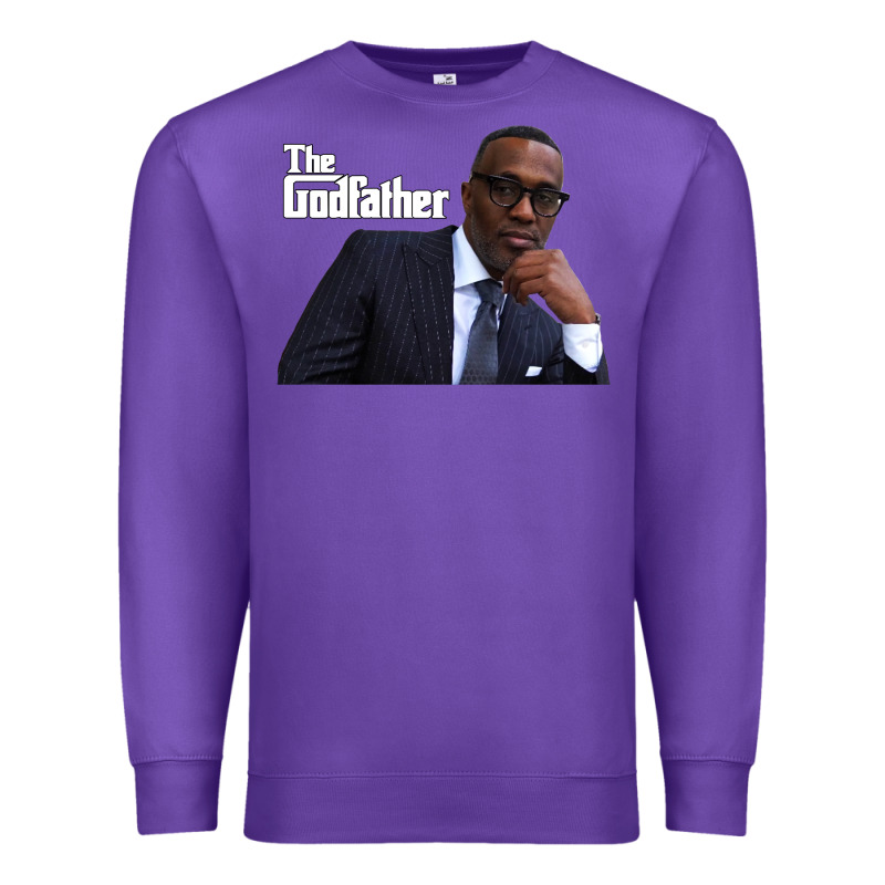 Kevin Samuels   The Godfather   Memorial Shirt Rip To The Legend! Premium Sweatshirt by lanVoArt | Teevron