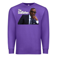 Purple kevin samuels   the godfather   memorial shirt rip to the legend! Premium Sweatshirt - lanVoArt