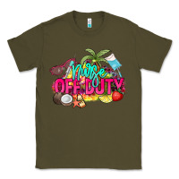 Army Green Nurse off duty Classic Tee - NancyCooperArtShop