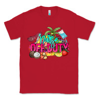Red Nurse off duty Classic Tee - NancyCooperArtShop