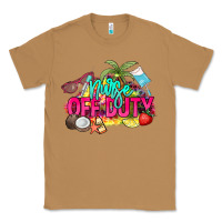 Toasted Coconut Nurse off duty Classic Tee - NancyCooperArtShop