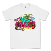 White Nurse off duty Classic Tee - NancyCooperArtShop