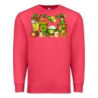 Cardinal st patrick's day coffee cups with gnome Premium Sweatshirt - Artiststas