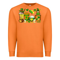 Carrot st patrick's day coffee cups with gnome Premium Sweatshirt - Artiststas