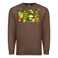 Chestnut st patrick's day coffee cups with gnome Premium Sweatshirt - Artiststas
