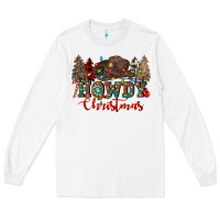White howdy christmas Long Sleeve Tee - CowGirlArtShop
