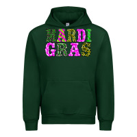 Forest Green mardi gras Urban Hoodie - BarkalooDesign