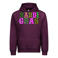 Mauve Wine mardi gras Urban Hoodie - BarkalooDesign