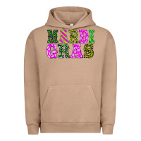 Pigment Burro mardi gras Urban Hoodie - BarkalooDesign