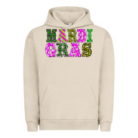Pigment French Oak mardi gras Urban Hoodie - BarkalooDesign