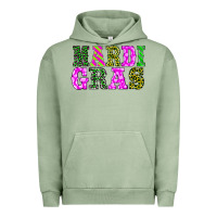 Pigment Oil Green mardi gras Urban Hoodie - BarkalooDesign
