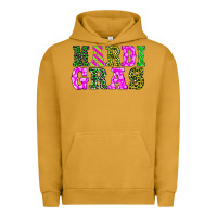 Pigment Peanut Butter mardi gras Urban Hoodie - BarkalooDesign