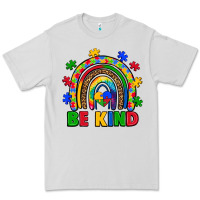 Dove Grey autism awareness rainbow Premium Tee - Artiststas