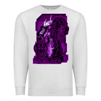 Oatmeal Heather transformers  war for cybertron megatron Premium Sweatshirt - lanVoArt