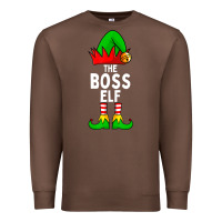 Chestnut Boss Elf Matching Family Christmas Premium Sweatshirt - lanVoArt