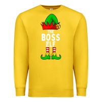 Lemon Boss Elf Matching Family Christmas Premium Sweatshirt - lanVoArt