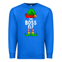 True Royal Boss Elf Matching Family Christmas Premium Sweatshirt - lanVoArt