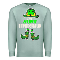 Seafoam funny the aunt irish leprechaun st patricks day gift t shirt Premium Sweatshirt - lanVoArt