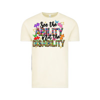 Vintage Arctic see the ability not the disability nca Vintage Tee - NancyCooperArtShop