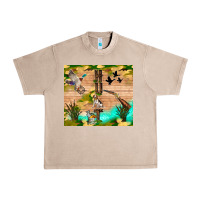 French Oak hunting life Urban Heavy Tee - TumblerDesignByShophia