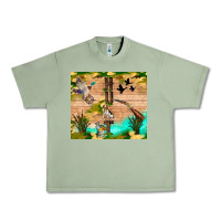 Oil Green hunting life Urban Heavy Tee - TumblerDesignByShophia