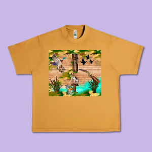 Hunting Life Urban Heavy Tee Designed By Tumblerdesignbyshophia
