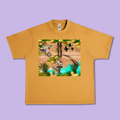 Hunting Life Urban Heavy Tee Designed By Tumblerdesignbyshophia