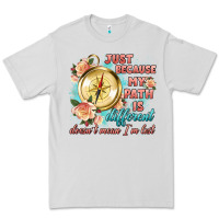 Dove Grey just because my path is different Premium Tee - Artiststas