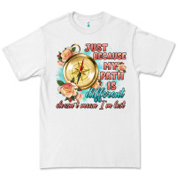 White just because my path is different Premium Tee - Artiststas