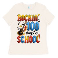 Bone rockin' 100 days of school Ladies Tee - Artiststas