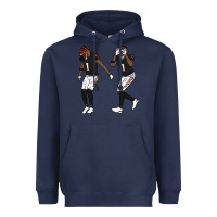 Navy jamarr chase griddy kids  gift Heavyweight Hoodie - lanVoArt