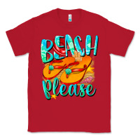 Red Beach please Classic Tee - NancyCooperArtShop