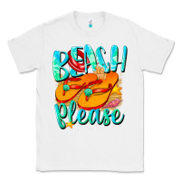 White Beach please Classic Tee - NancyCooperArtShop