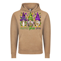 Vintage Coffee Mardi Gras crew with gnomies Vintage Hoodie - HowdyJamesFarm