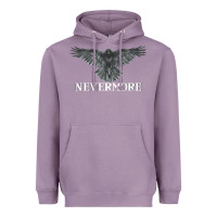 Lavender Hot Trend Raven Nevermore Poetry Halloween Edgar Allan Poe Heavyweight Hoodie - lanVoArt