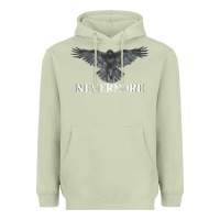 Matcha Hot Trend Raven Nevermore Poetry Halloween Edgar Allan Poe Heavyweight Hoodie - lanVoArt