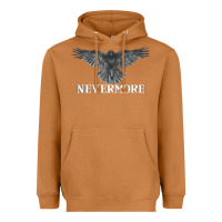 Meerkat Hot Trend Raven Nevermore Poetry Halloween Edgar Allan Poe Heavyweight Hoodie - lanVoArt