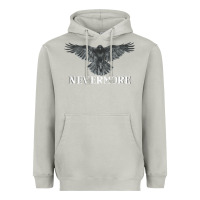 Moon Dust Hot Trend Raven Nevermore Poetry Halloween Edgar Allan Poe Heavyweight Hoodie - lanVoArt