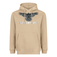 Mushroom Hot Trend Raven Nevermore Poetry Halloween Edgar Allan Poe Heavyweight Hoodie - lanVoArt