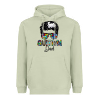 Matcha autism dad Heavyweight Hoodie - CowhideDigitalArt