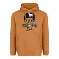 Meerkat autism dad Heavyweight Hoodie - CowhideDigitalArt