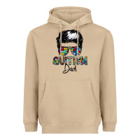 Mushroom autism dad Heavyweight Hoodie - CowhideDigitalArt