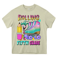 Mossy rolling into fifth grade Heavy Core Tee - BundleAndBundleShop