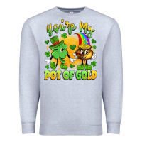 Heather Grey you're my pot of gold Premium Sweatshirt - Artiststas