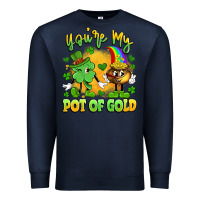 Navy you're my pot of gold Premium Sweatshirt - Artiststas