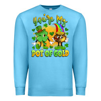 Ocean Blue you're my pot of gold Premium Sweatshirt - Artiststas
