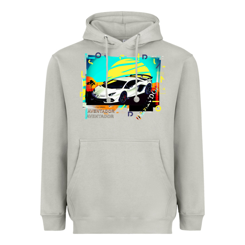 Lam Borghini Aventador Svj Gift Heavyweight Hoodie by lanVoArt | Teevron